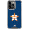 MLB Houston Astros Distressed iPhone 16 Pro Clear Case