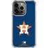 MLB Houston Astros Distressed iPhone 16 Pro Clear Case