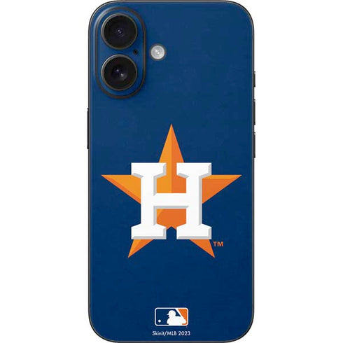 MLB Houston Astros Distressed iPhone 16 Skin