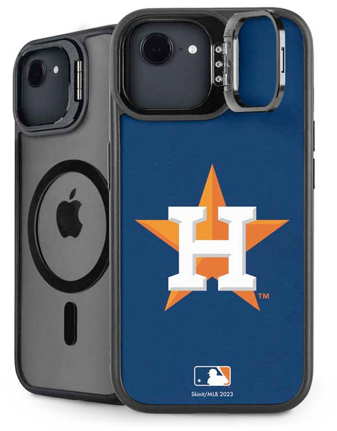 MLB Houston Astros Distressed iPhone 16e Kickstand Case