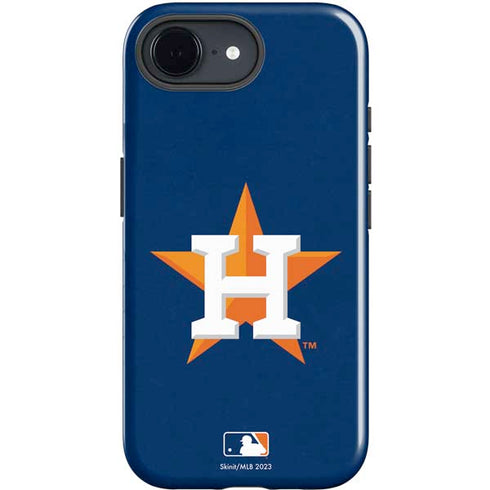 MLB Houston Astros Distressed iPhone 16e Impact Case