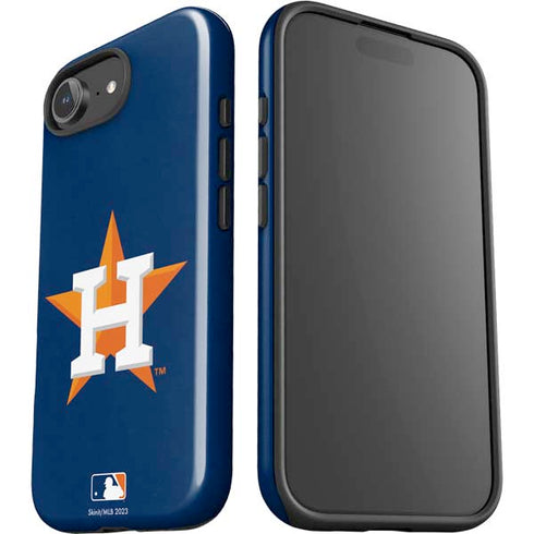 MLB Houston Astros Distressed iPhone 16e Impact Case
