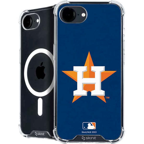 MLB Houston Astros Distressed iPhone 16e MagSafe Case