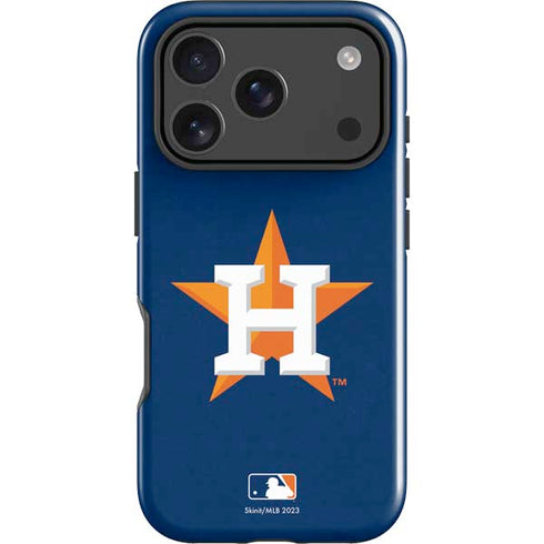 MLB Houston Astros Distressed iPhone 18 Pro Impact Case