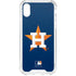 MLB Houston Astros Distressed iPhone XS Clear Case