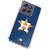 MLB Houston Astros Distressed Moto G 5G (2025) Clear Case