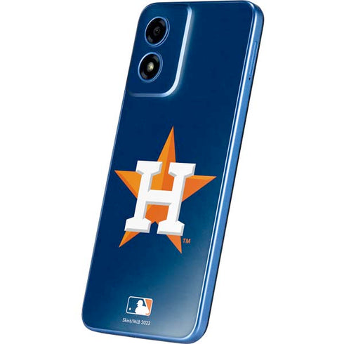 MLB Houston Astros Distressed Moto G Play 4G (2024) Skin