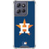 MLB Houston Astros Distressed Moto G Power 5G (2025) Clear Case