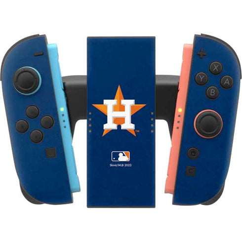 MLB Houston Astros Distressed Nintendo Switch 2 (2025) Joy-Con Controller Skin