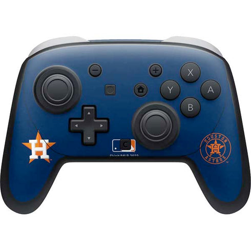 MLB Houston Astros Distressed Nintendo Skins