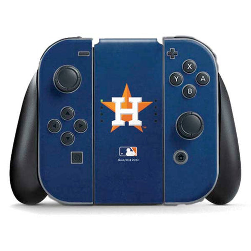 MLB Houston Astros Distressed Nintendo Skins