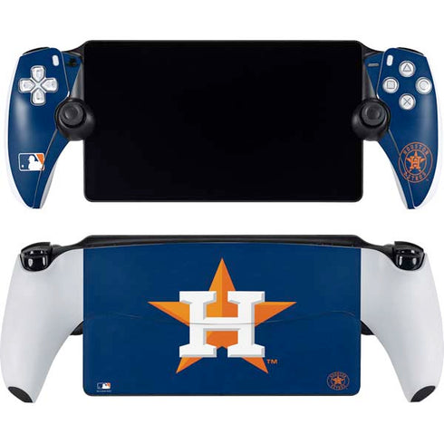 MLB Houston Astros Distressed PlayStation Portal Remote Player Skin