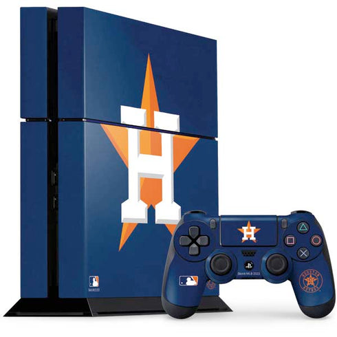 MLB Houston Astros Distressed PlayStation PS4 Skins