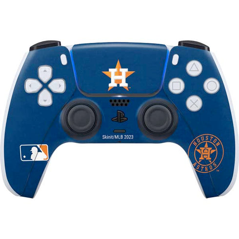 MLB Houston Astros Distressed PlayStation PS5 Skins