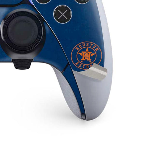 MLB Houston Astros Distressed PS5 DualSense Edge Pro Controller Skin