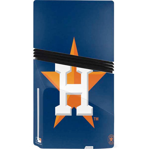 MLB Houston Astros Distressed PS5 Pro Disk Console Skin