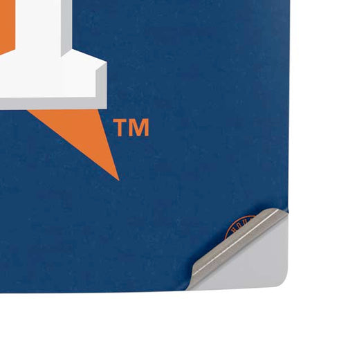 MLB Houston Astros Distressed PS5 Pro Disk Console Skin