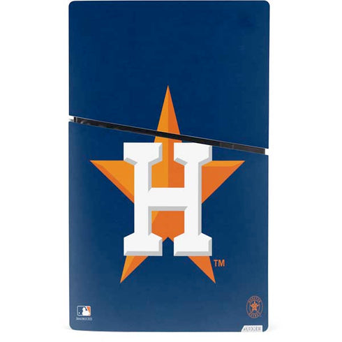 MLB Houston Astros Distressed PS5 Slim Digital Edition Console Skin