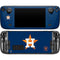 MLB Houston Astros Distressed Steam Deck Handheld Gaming Computer Skin