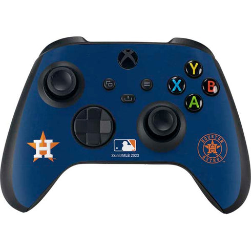 MLB Houston Astros Distressed XBox Series X Digital Edition Bundle Skin