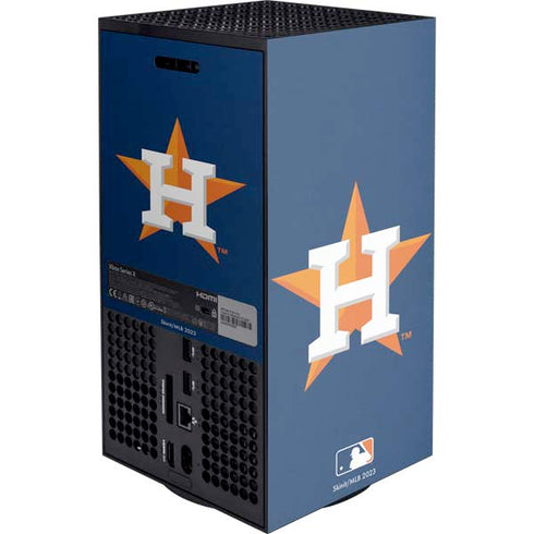MLB Houston Astros Distressed XBox Series X Digital Edition Console Skin