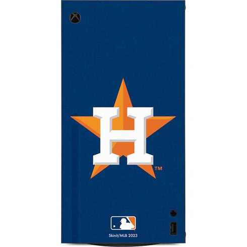 MLB Houston Astros Distressed XBox Series X Digital Edition Console Skin