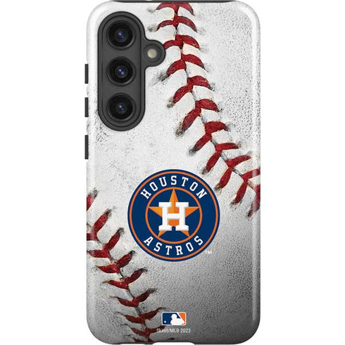 MLB Houston Astros Game Ball Galaxy S25 Impact Case