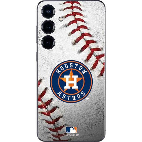 MLB Houston Astros Game Ball Galaxy S25 Plus Skin