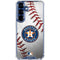 MLB Houston Astros Game Ball Galaxy S25 Plus Clear Case
