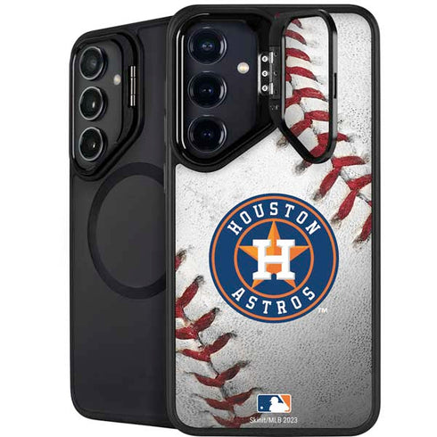 MLB Houston Astros Game Ball Galaxy S26 Plus Kickstand Case