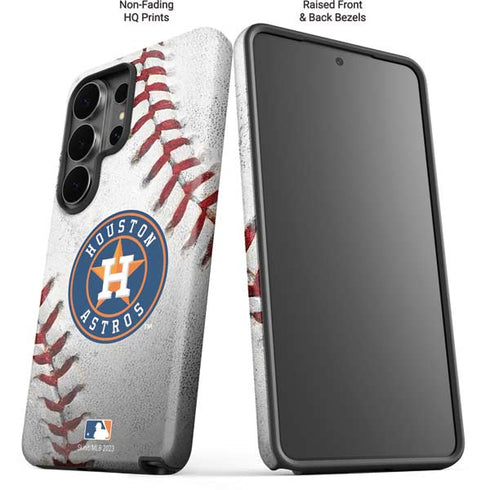 MLB Houston Astros Game Ball Galaxy S26 Ultra Impact Case
