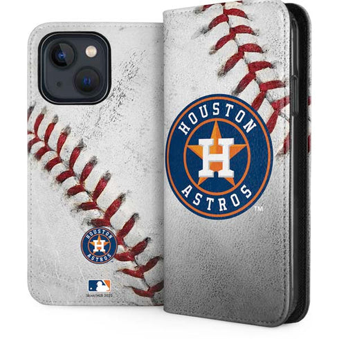 MLB Houston Astros Game Ball iPhone 15 Folio Case