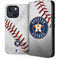 MLB Houston Astros Game Ball iPhone 15 Plus Folio Case