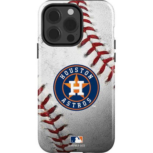 MLB Houston Astros Game Ball iPhone 15 Pro Impact Case