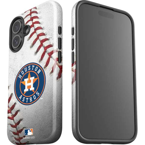 MLB Houston Astros Game Ball iPhone 16 Impact Case