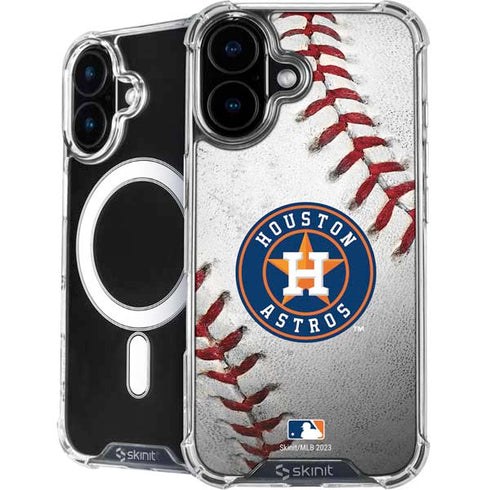 MLB Houston Astros Game Ball iPhone 16 Plus MagSafe Case