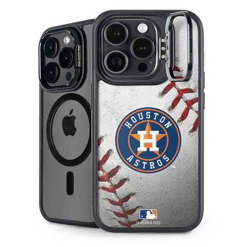 MLB Houston Astros Game Ball iPhone 16 Pro Kickstand Case