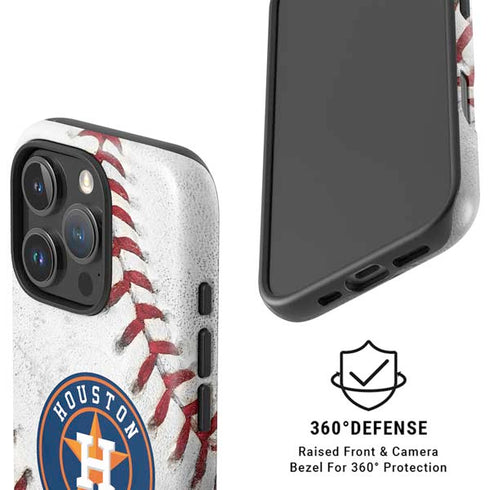 MLB Houston Astros Game Ball iPhone 16 Pro Magsafe Impact Case