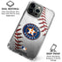 MLB Houston Astros Game Ball iPhone 16 Pro Max Clear Case