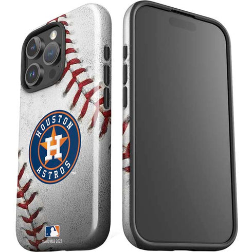 MLB Houston Astros Game Ball iPhone 16 Pro Max Impact Case