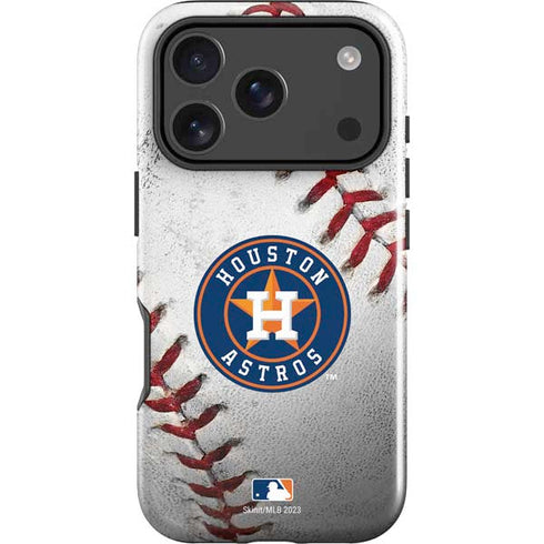 MLB Houston Astros Game Ball iPhone 18 Pro Impact Case