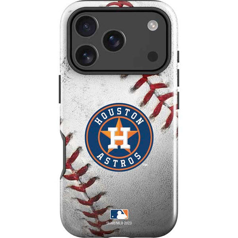 MLB Houston Astros Game Ball iPhone 18 Pro Max Impact Case