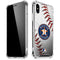 MLB Houston Astros Game Ball iPhone X/XS Clear Case