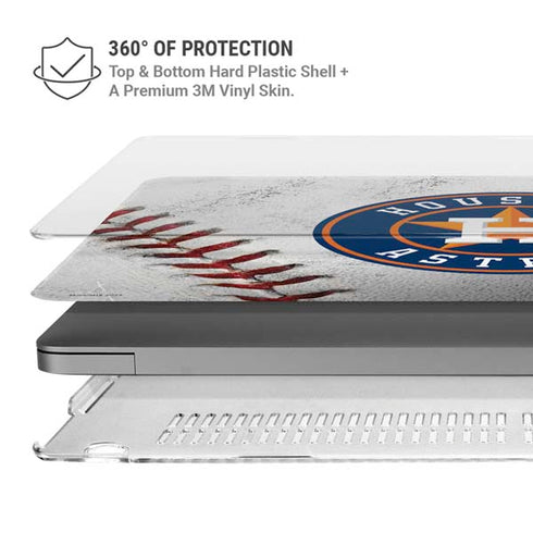 MLB Houston Astros Game Ball MacBook Pro 14in (2021-24) Case plus Skin
