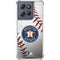 MLB Houston Astros Game Ball Moto G Stylus 5G (2025) Clear Case