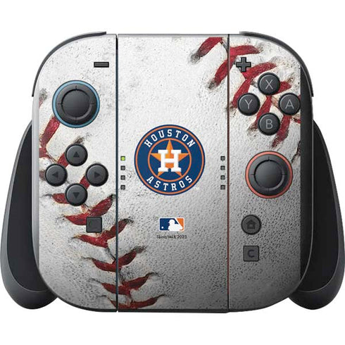MLB Houston Astros Game Ball Nintendo Switch 2 (2025) with Joy-Con Skin