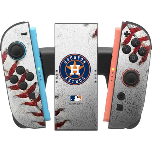 MLB Houston Astros Game Ball Nintendo Switch 2 (2025) Joy-Con Controller Skin