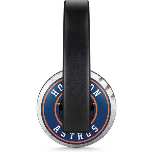 MLB Houston Astros Game Ball PlayStation 4 Gold Wireless Headset Skin