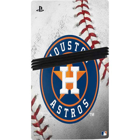 MLB Houston Astros Game Ball PS5 Pro Console Skin