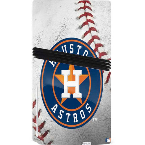MLB Houston Astros Game Ball PS5 Pro Disk Console Skin